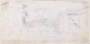 İtalyan Şehir Manzarası by Hubert Robert