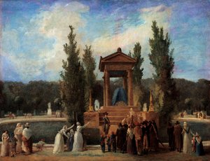 Jean Jacques Rousseau onuruna Tuileries
