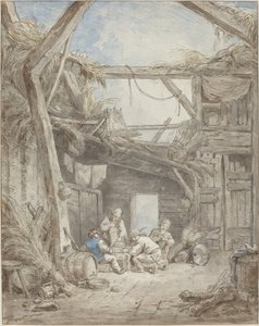 harap çiftlik by Hubert Robert