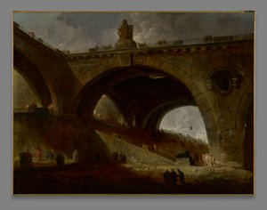 Eski Köprü by Hubert Robert