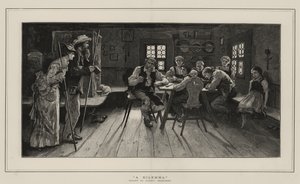 bir ikilem by Hubert von Herkomer