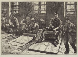 Kör Sepet Yapıcılar by Hubert von Herkomer