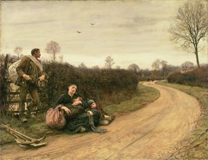 Zor zamanlar by Hubert von Herkomer