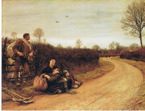 Zor zamanlar by Hubert von Herkomer