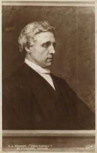 Lewis Carroll (1832-1898), İngiliz yazar by Hubert von Herkomer