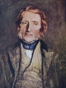 portrait of John Ruskin by Hubert von Herkomer