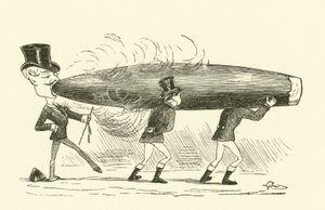 Puro içmek (gravür) by Hugh Rowley