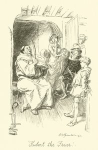 Hubert the Friar (lito) by Hugh Thomson