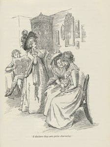 Oldukça çekici olduklarını beyan ederim, 1896 by Hugh Thomson