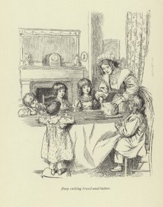 George Eliot tarafından Amos Barton için illüstrasyon by Hugh Thomson