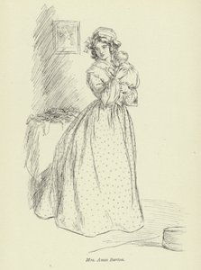 George Eliot tarafından Amos Barton için illüstrasyon by Hugh Thomson