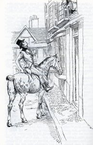 Jane Austen'ın "Emma" çizimi (illüstrasyon) by Hugh Thomson