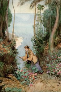 J M Barries The Admirable Crichton için İllüstrasyon by Hugh Thomson