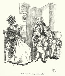 Jane Austen tarafından İkna için İllüstrasyon (lito) by Hugh Thomson