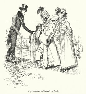 Jane Austen tarafından İkna için İllüstrasyon (lito) by Hugh Thomson