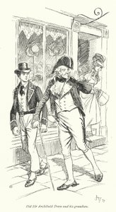 Jane Austen tarafından İkna için İllüstrasyon (lito) by Hugh Thomson
