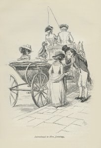 Bayan Jennings ile tanıştırıldı, 1896 by Hugh Thomson