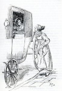 "Bayan Bates ve Emma" (illüstrasyon) by Hugh Thomson