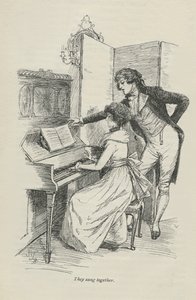 Birlikte şarkı söylediler, 1896 by Hugh Thomson