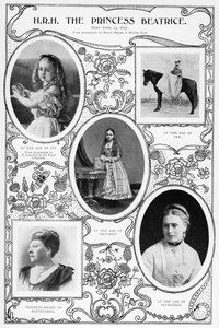 Prenses Beatrice, Kraliçe Victoria