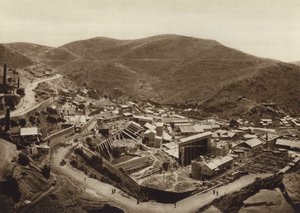 Meksika: Pachucha, Mina Loreto (b/w fotoğraf)