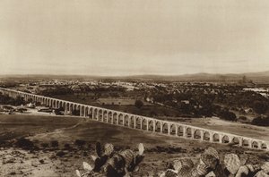 Meksika: Eski su boruları ile Queretaro