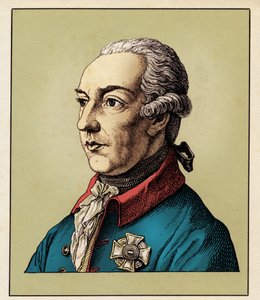 GIUSEPPE II, Habsburg-Lorraine (1741-1790) 1854 (gravür)