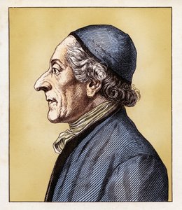 Johann Caspar LAVATER (11 Kasım 1741 - 2 Ocak 1801) 1854 (gravür)