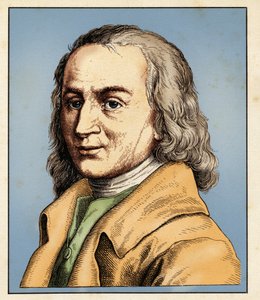 Matthias CLAUDIUS (15 Ağustos 1740-21 Ocak 1815) 1854 (gravür)