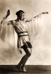 Valeria Kratina / fotoğraf kartı by Hugo Erfurth