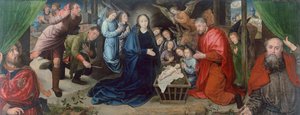 Çobanların Hayranlığı, Hugo van der Goes (1440-1482), pano