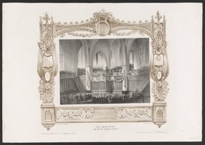 Bir matbaa ile alay, 1836 Aziz Jakob Kilisesi