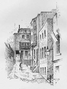 Roma Hamamı Girişi, 1890