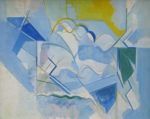 Duman No. 1, c.1942 (tuval üzerine yağlı boya) by Humphrey Jennings