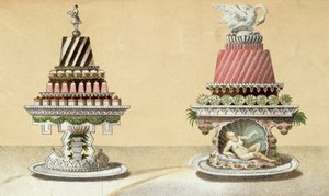 Charlottes a la Reine ve Pain de Framboises a la Leda