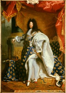 Kral Louis XIV'in tam boy portresi
