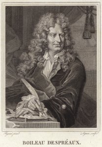 Nicolas Boileau-Despreaux'nun Portresi by Hyacinthe Francois Rigaud