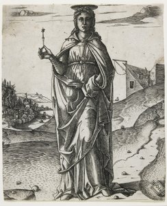 Aziz Lucy, 1510 dolayları (gravür) by I.I.C.A. Master