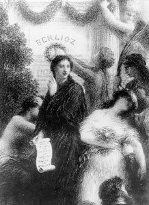 Berlioz veya Doğum Günü, 1876 by Ignace Henri Jean Fantin-Latour