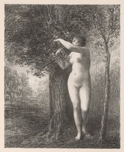Havva, 1896. by Ignace Henri Jean Fantin Latour