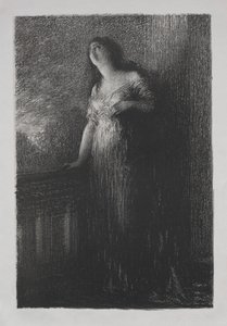Juliats Aria. by Ignace Henri Jean Fantin Latour