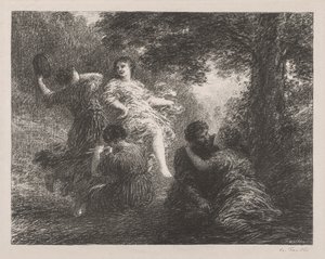 Pastoral. by Ignace Henri Jean Fantin Latour