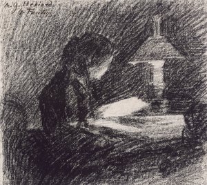 Okuma by Ignace Henri Jean Fantin Latour