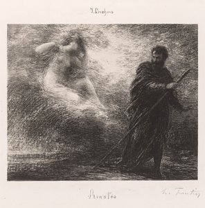 Rinaldo, 1881. by Ignace Henri Jean Fantin-Latour