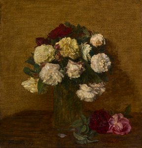 Vazoda Güller, 1878. by Ignace Henri Jean Fantin Latour