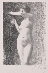 Havva için çalışma, 1898. by Ignace Henri Jean Fantin Latour
