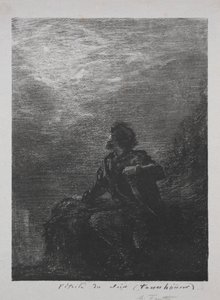 Akşam Yıldızı, 1877. by Ignace Henri Jean Fantin Latour