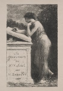 Litograf, 1887. by Ignace Henri Jean Fantin Latour