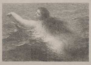 Su Dehası, 1896. by Ignace Henri Jean Fantin Latour