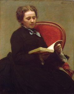 Victoria Dubourg (1840-1926) 1873 by Ignace Henri Jean Fantin Latour